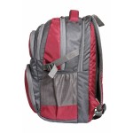 Aqsa Ability7 Designer Laptop Bag (Grey and Red) Aqsa Ability7 Designer Laptop Bag (Grey and Red)
